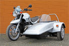 R1150R & Tripteq Heeler WZ L.H.basic kit sidecar fitted with Roll Bar option. 